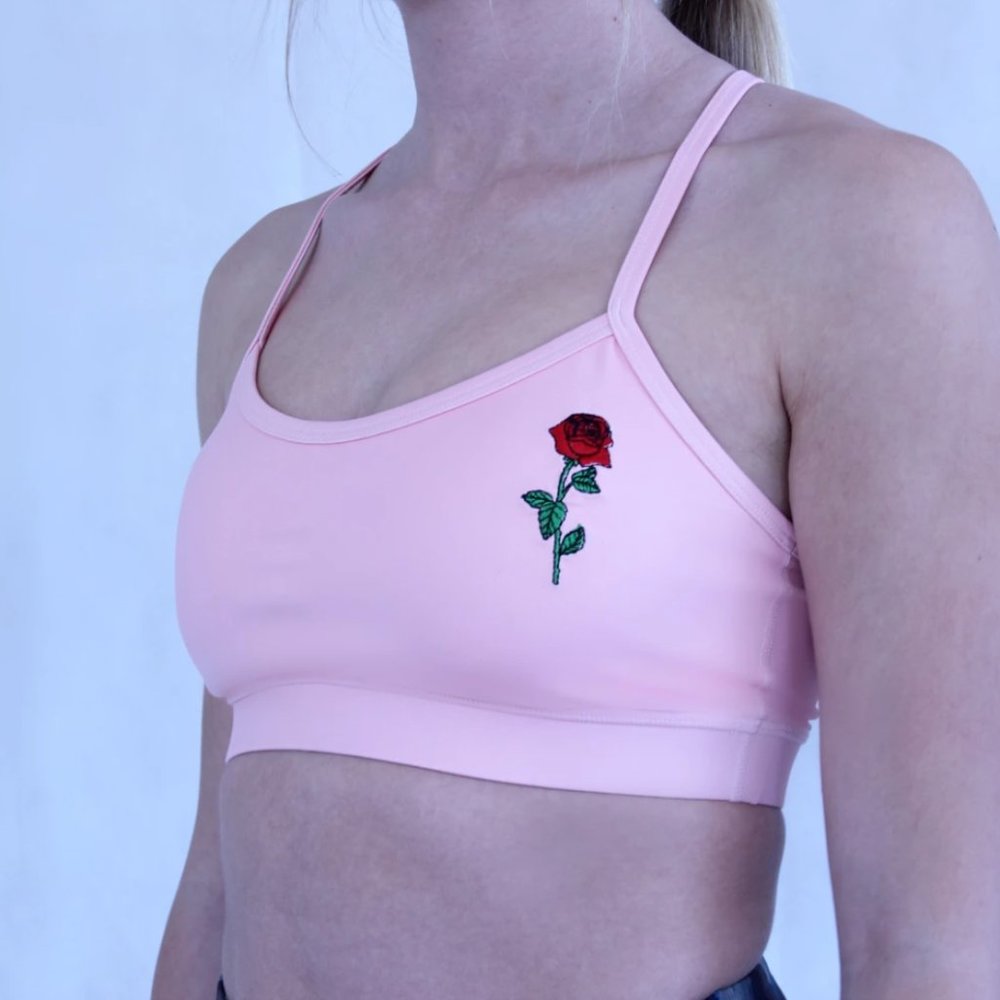 Light Pink Sports Bra